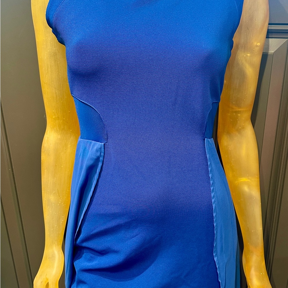 Material Girl Royal Blue Mini Dress